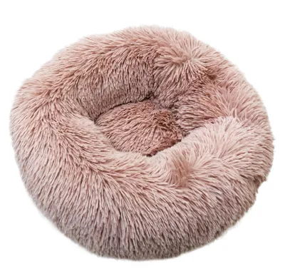 Produktbild von Nobby Hundebett Kuscheldonut Esla altrosa, Maße: Ø 110 x 35 cm