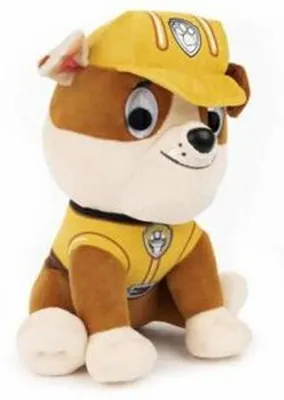Produktbild von Spin Master 48321 - Paw Patrol Plüschfigur Rubble, 23cm