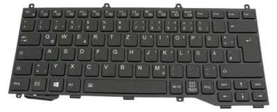 Produktbild von Fujitsu CP789120-XX Original Tastatur DE (deutsch) schwarz/schwarz