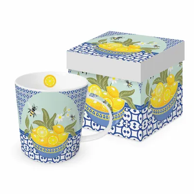 Produktbild von PPD Malaga Trend Mug, in Geschenkbox, Henkelbecher, Kaffeebecher, Becher, Tasse, New Bone China, 400 ml, 160302569