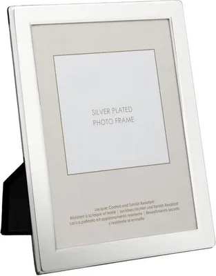 Produktbild von Famanu Fotoliste 13x18 cm - Verzilverte Ausführung mit flacher Randverarbeitung