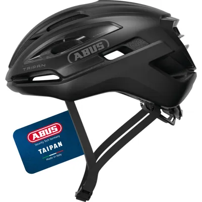 Immagine prodotto di ABUS Casco Gravel Taipan - casco da bici per gravel bike - leggero, versatile e ben ventilato - con portaocchiali - per adolescenti, donne e uomini - taglia S, nero