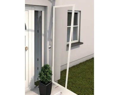 Produktbild von Gutte Seitenblende B1 weiß Acrylgas klar