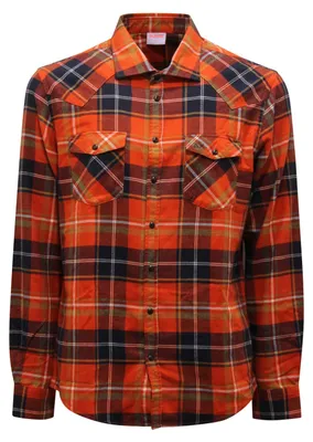 Immagine prodotto di R0837 Camicia A Righe In Flanella Uomo Sun 68
