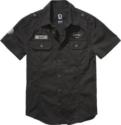 Image de Brandit Luis Vintage Shirt Short Sleeve black, 4XL