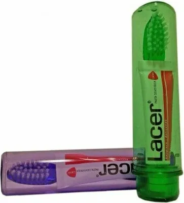 Produktbild von Lacer Folding Brush Travel Paste 5ml
