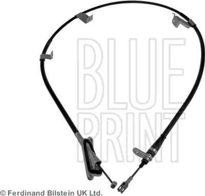 Produktbild von BLUE PRINT Handbremsseil Seilzug Feststellbremse für NISSAN X-TRAIL (T30) Hinten Rechts ADN146277