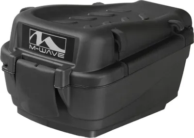 Produktbild von M-WAVE Amsterdam Easy Box S-M Fahrradkoffer 5 Liter - wasserdicht, abschließbar, 27x20x15 cm, für Gepäckträger