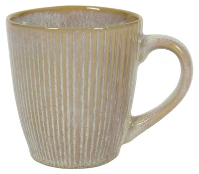 Produktbild von Kaffeebecher Linien ozeanbeige 340ml