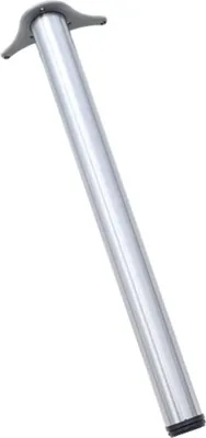 A single table leg on a white background.