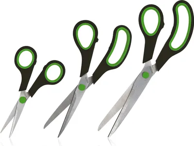 Produktbild von BANKETT-Set Schere für den Haushalt KULINARISCH, 3 St., schwarz/grün