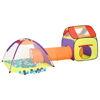 Immagine prodotto di vidaXL Tenda da gioco con 250 palline Multicolore 338x123x111 cm