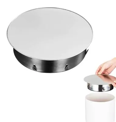 Zdjęcie produktu dla Pokrywa otworu kominka 150 mm osłona rury dymowej stal nierdzewna