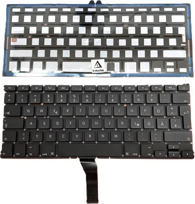 Image de Clavier allemand argenté sans éclairage compatible avec HP 250 G7
