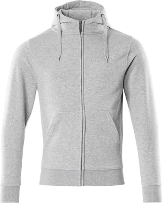 Produktbild von Mascot Kapuzensweatshirt GIMONT CROSSOVER mit Reißverschluss 51590 Gr. XL grau-meliert