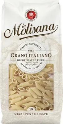 Zdjęcie produktu dla La Molisana Mezze Penne Rigate n.19 włoski makaron krótkie rurki 500g
