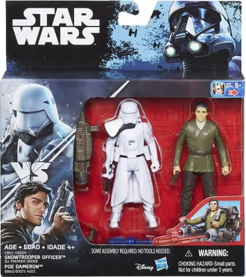 Produktbild von Hasbro Star Wars Rogue One Figuren 2er Pack Snowtrooper & Poe Dameron