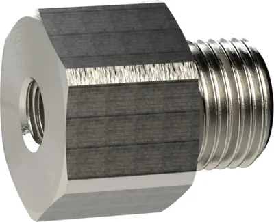 Produktbild von Riegler Reduziernippel lang, M3 a., M5 i., SW 7, Messing vern.