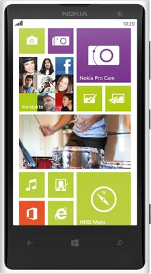 Produktbild von Nokia 1020 Lumia, 114.3 mm (4.5 "), 1280 x 768 Pixel, AMOLED, 1.5 GHz, Qualcomm, S4