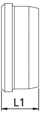 Produktbild von Riegler Schneidring, Rohr-Außen-Ø 5 mm, PN max. 100 bar, Stahl verzinkt