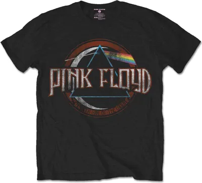 Produktbild von Pink Floyd - "Dark Side Of The Moon" T-Shirt für Herren/Damen Uni RO2139 (S) (Schwarz)