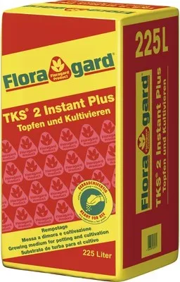 Produktbild von TKS 2 Instant Plus-Ballen Floragard zum Topfen 225L Kultursubstrat zum Topfen und Kultivieren