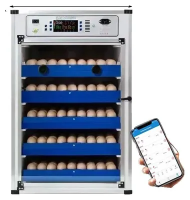 Immagine prodotto di Incubatrici per uova, alta capacità, alimentazione doppia (220V AC e 12V DC), capacità per 340 uova
