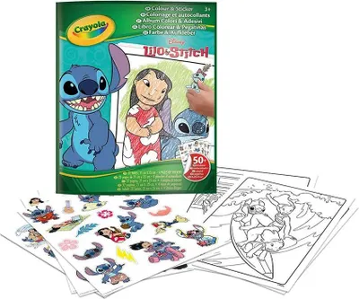 Produktbild von Crayola 071662409005, 32 Seiten, Junge/Mädchen, Aufkleber enthalten, Malbuch/Album