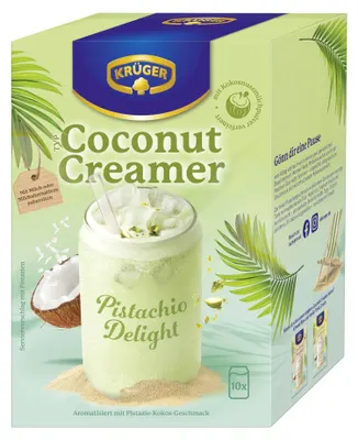 Krüger Typ Coconut Creamer Pistachio Delight 10x20g Packung 200g