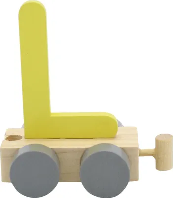 Produktbild von Charl's Toys Treinletter L Gelbe | Buchstaben