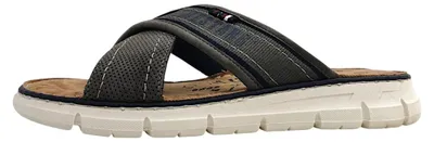 Produktbild von Mustang Herrenschuhe Pantoletten Pantolette Grau Freizeit