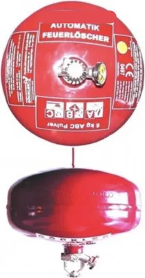 Produktbild von 6kg Automatik Pulver Feuerlöscher Löschanlage
