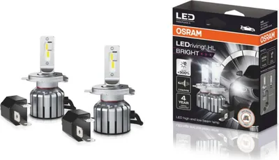 Zdjęcie produktu dla OSRAM LEDriving HL BRIGHT H4/H19 12V 15/15W LED 6000K biała 2ks P43t/PU43t-3
