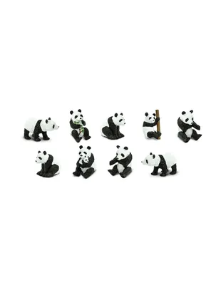 Produktbild von Safari Ltd Pandas TOOB, 3 Jahr(e), Pandas, Schwarz, Weiß