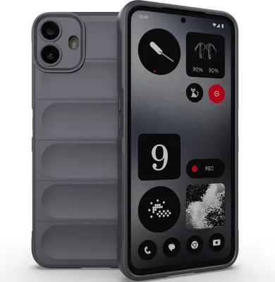 Obrázek produktu pro Pouzdro pro Nothing CMF Phone 1 Měkké TPU Silikonové Nárazuvzdorné Ochranné Pouzdro Tmavě šedé
