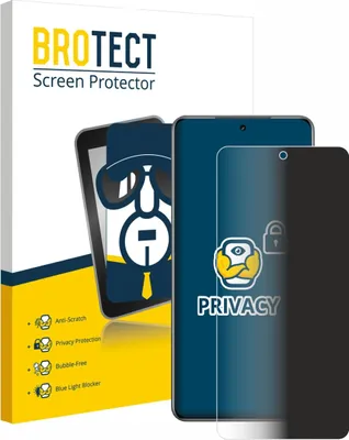 Produktbild von BROTECT Sichtschutzfolie für realme Neo 8 Anti-Spy Privacy Sichtschutz Blickschutz Folie Blaulicht-Schutz