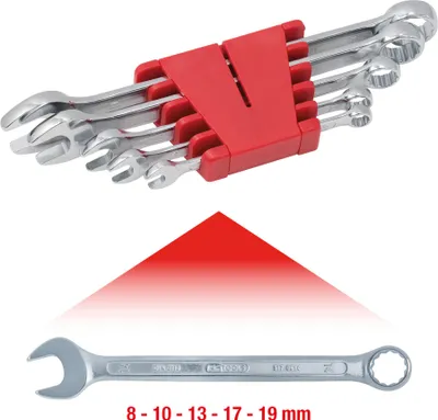 Immagine prodotto di KS TOOLS 517.0045 Set di chiavi combinate/chiavi aperte