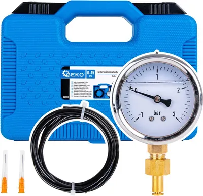 Obrázok produktu pre Manometer - tester tlaku turba 1 - 3bar Geko
