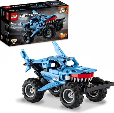 Produktbild von LEGO 42134 Technic Monster Jam Megalodon, Spielzeugauto für Jungen und Mädchen