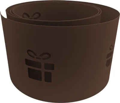 Produktbild von zaun|zu PREMIUM Weihnachten GESCHENKE Sichtschutzstreifen Braun 2,55m