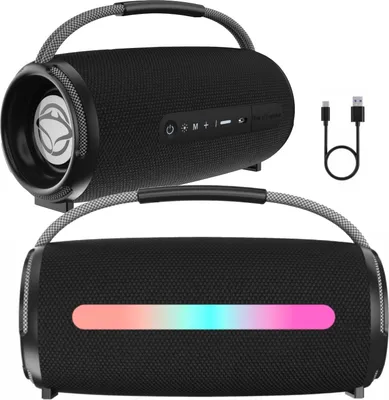 Produktbild von Tragbarer Bluetooth-Lautsprecher Manta Superbass Tws Radio Fm 20W 8H Betriebsdauer