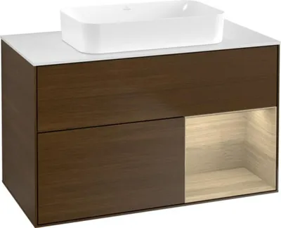 Produktbild von Villeroy & Boch F661PCGN Waschbeckenunterschrank Finion F66