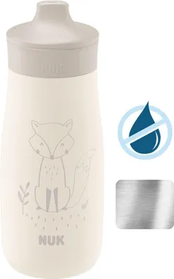 Obrázek produktu pro Dětská láhev NUK Mini-Me Sip nerez 300 ml beige