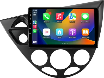 Obrázok produktu pre Android autorádio 9 palcov 64 GB pre Ford Focus MK1 1998-2004 CarPlay Android Auto Navi Bluetooth DAB+ zadná kamera