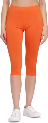 Produktbild von Bellivalini Damen 3/4 Leggings aus Viskose BLV50-148 (Orange, S)