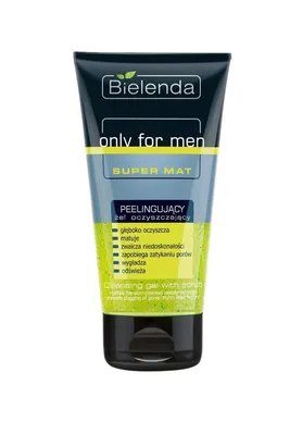 Image de Bielenda Only for Men Gel gommant super mat, 150 g