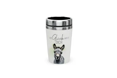 Produktbild von Becher to go 240ml Esel