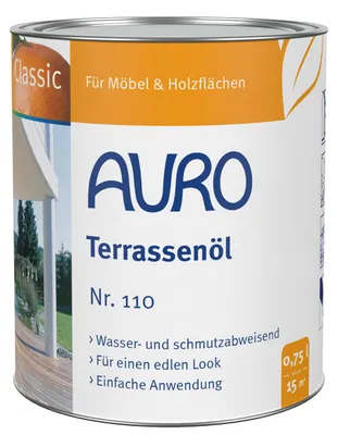 Produktbild von AURO Terrassenöl Nr. 110 0,75l Teak
