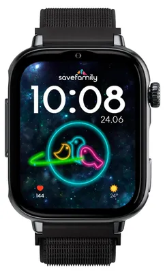 Produktbild von SaveFamily SaveWatch Plus 2 Nano SIM Kindersmartwatch GPS, Kamera & SOS Knopf
