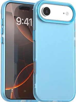 Produktbild von Mobigear Crystal iPhone Air Hülle Hardcase Backcover - Blau